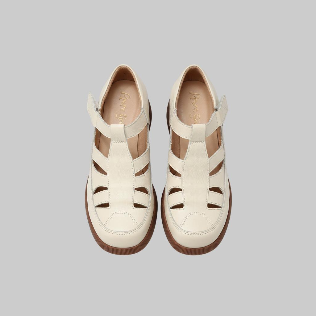 Sandały damskie w stylu rzymskim