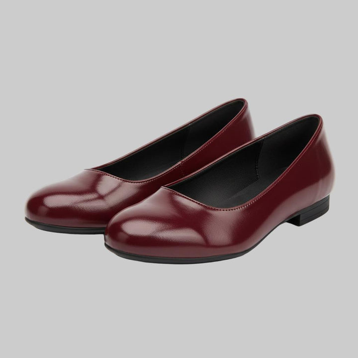 Damskie, eleganckie, płaskie buty biurowe