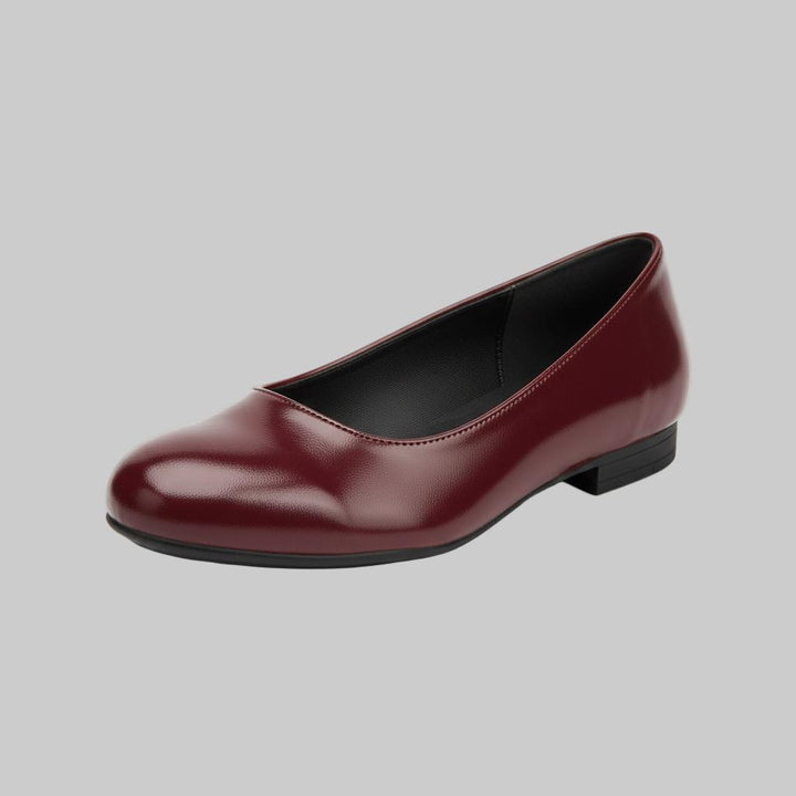 Damskie, eleganckie, płaskie buty biurowe