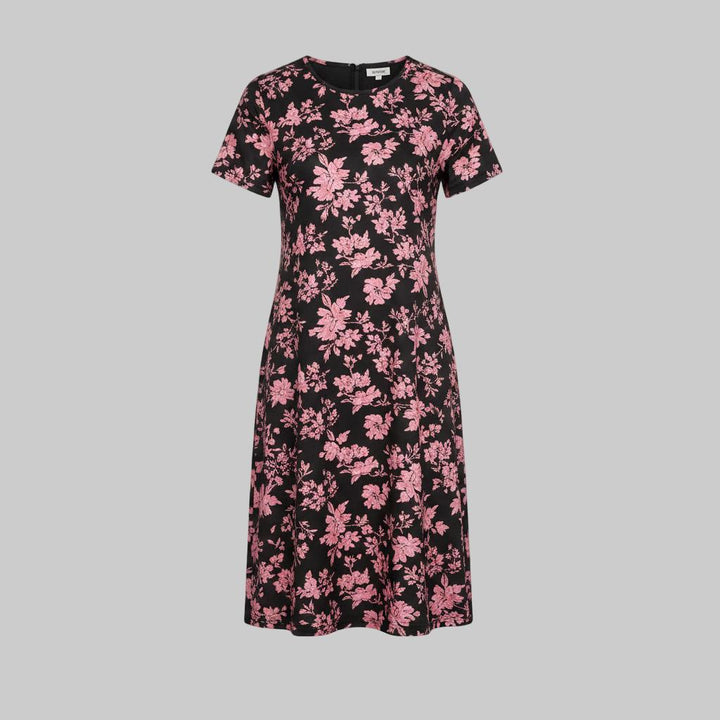 Letnia sukienka damska z kwiatowym nadrukiem