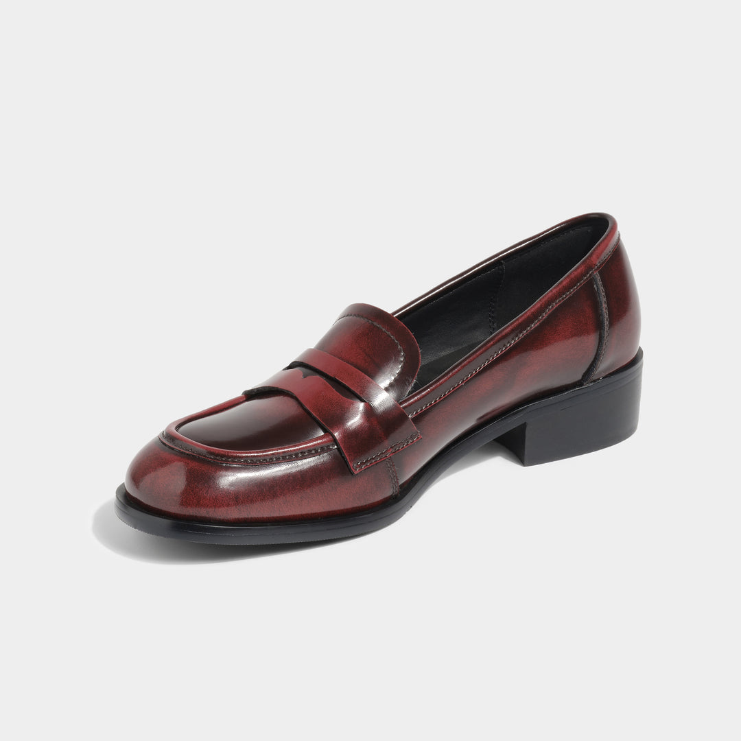 Damskie, eleganckie, płaskie buty biurowe