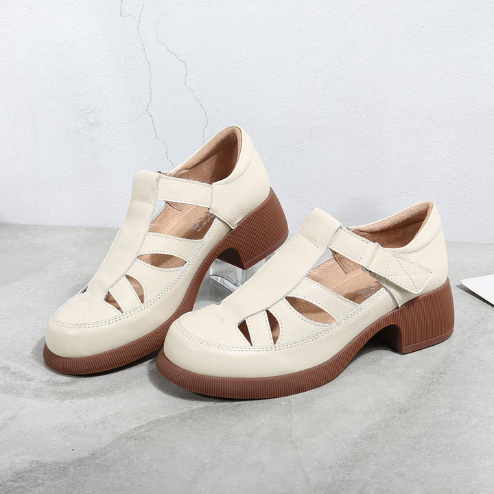 Sandały damskie w stylu rzymskim