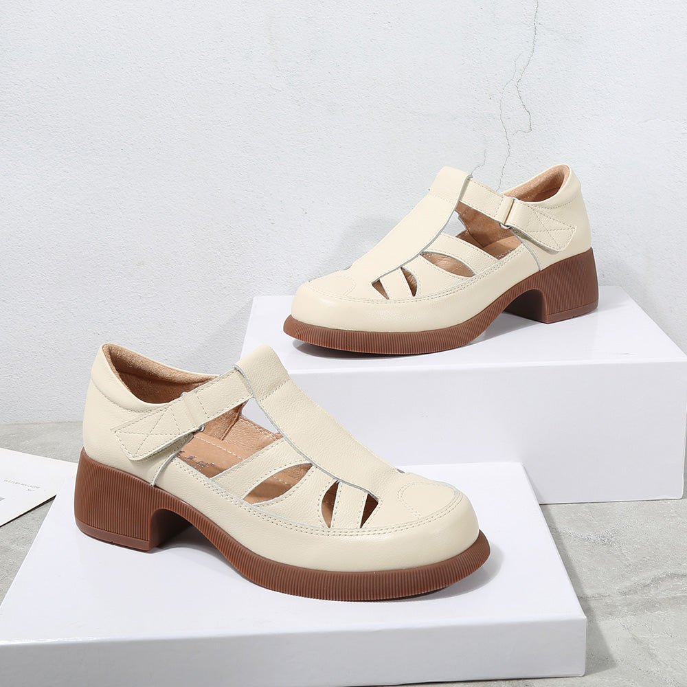 Sandały damskie w stylu rzymskim